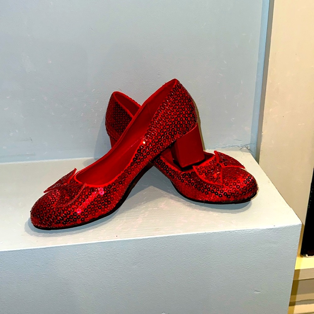 Dorothy from Wizard of Oz ruby red slippers!